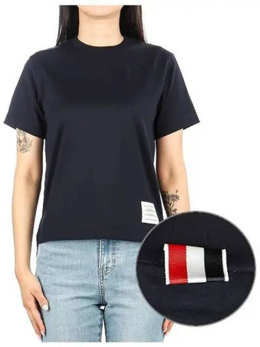 Women s short sleeve t shirt 271338 - THOM BROWNE - BALAAN 1