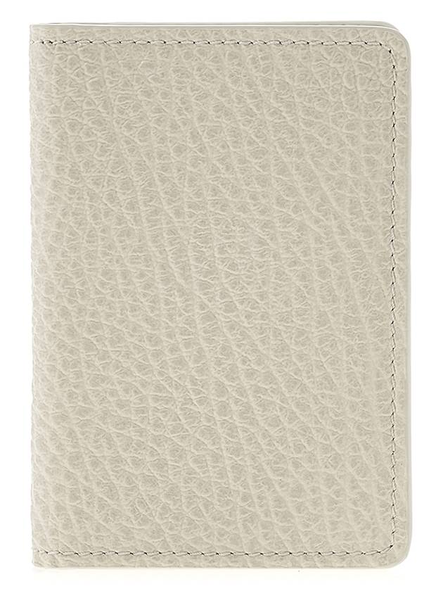 Bovine Leather Card Wallet White - MAISON MARGIELA - BALAAN 4