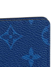 Men's Pocket Organizer Card Wallet Navy Blue - LOUIS VUITTON - BALAAN.