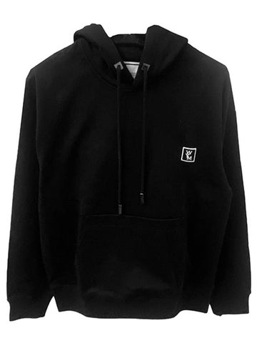 W241TS37736B Flower Back Logo Hooded Sweatshirt Black Men's TShirt TTA - WOOYOUNGMI - BALAAN 1