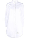 RWB Cotton Shirt Dress White - THOM BROWNE - BALAAN 1