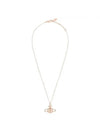 Suzie Pendant Necklace Pink Gold - VIVIENNE WESTWOOD - BALAAN 3