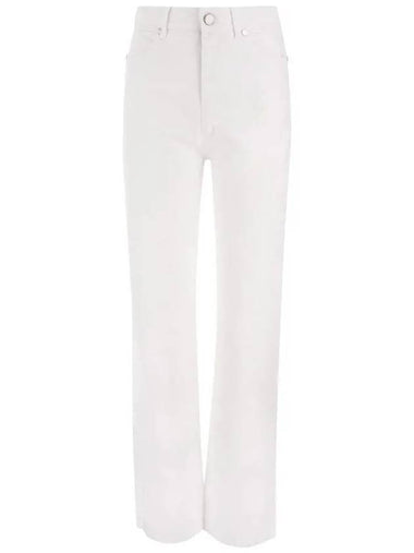 23SS GIURIA Cotton Pants White 2361310737 002 - MAX MARA - BALAAN 1