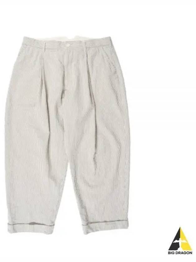 WP Pant NavyNatural Cotton Seersucker 24S1F011 OR318 SD029 Pants - ENGINEERED GARMENTS - BALAAN 1