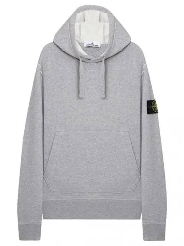 Garment Dyed Badge Hoodie Men - STONE ISLAND - BALAAN 1