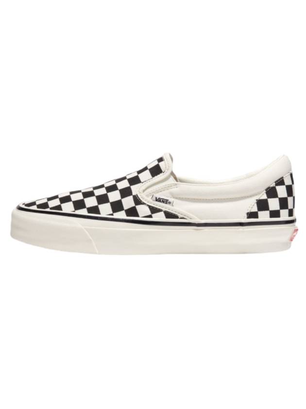 Reissue 98 Checkerboard Slip-On Marshmallow Black - VANS - BALAAN 1