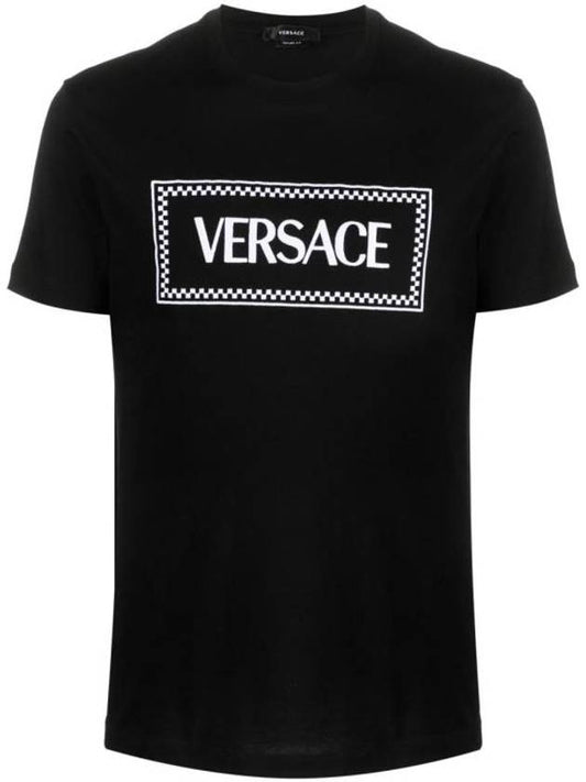 Long Sleeve T-Shirt 10116941A085841B000 Black - VERSACE - BALAAN 1