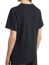 Zewel Organic Cotton Short Sleeve T-Shirt Black - ISABEL MARANT ETOILE - BALAAN 4