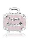 Travel Bag Bracelet Charm  Silver Pink - PANDORA - BALAAN 3