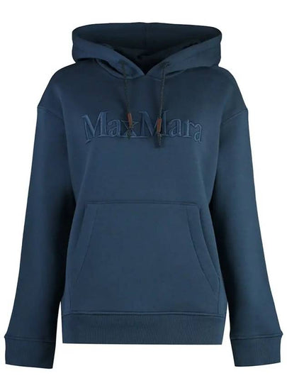 24SS AGRE logo embroidery brushed hoodie 2419921011 004 - MAX MARA - BALAAN 2