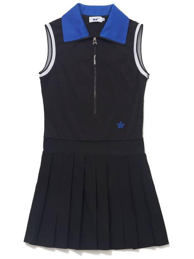 Collar point sleeveless dressBL - BLUDOT - BALAAN 2