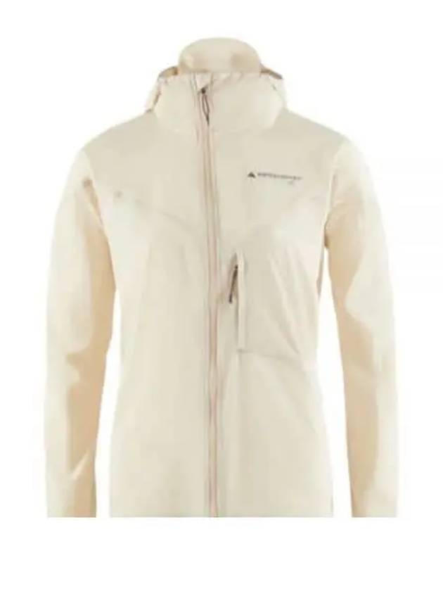 Women's Sif Hooded Windbreaker Clay - KLATTERMUSEN - BALAAN 2