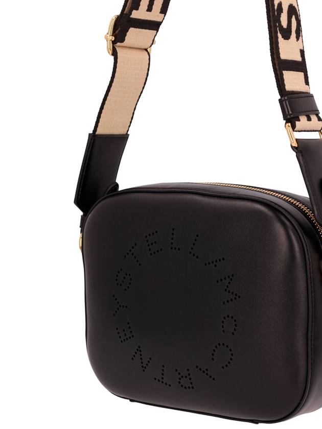 Stella Logo Mini Cross Bag Black - STELLA MCCARTNEY - BALAAN 4