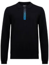 Merino Wool Arran Zipper Golf Knit Sweater - J.LINDEBERG - BALAAN 5