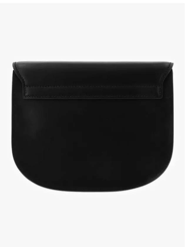 Kaia Satchel Medium Cross Bag Black - SAINT LAURENT - BALAAN 4