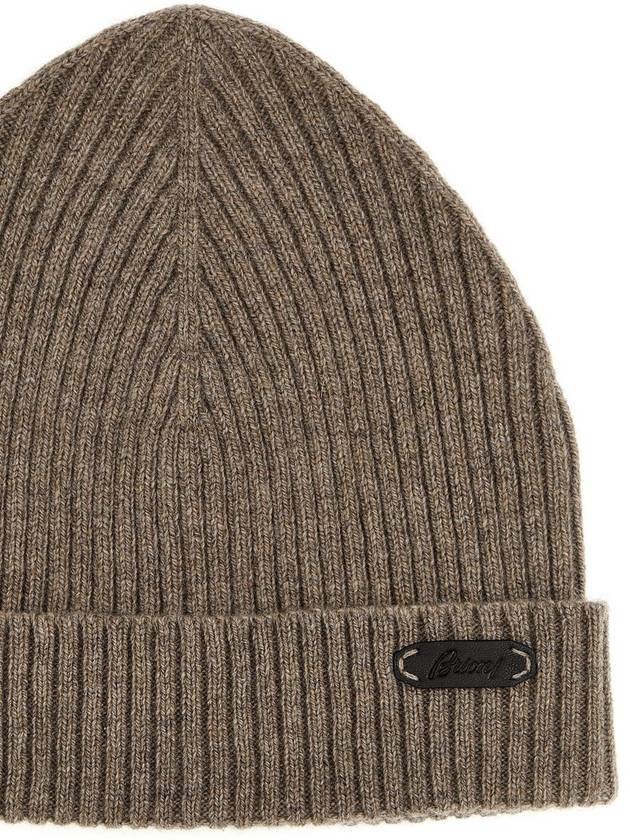 Brioni English Ribbed Beanie - BRIONI - BALAAN 3