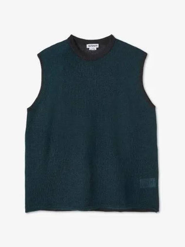 Knit vest sage green CRTWMKNW007KNT0217432 - SUNNEI - BALAAN 1