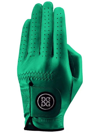 Circle GS Logo Leather Golf Gloves Green - G/FORE - BALAAN 2