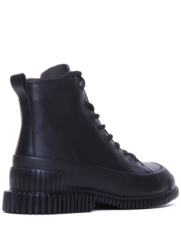 Pix Lace-Up Worker Boots Black - CAMPER - BALAAN 3