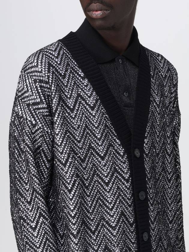 Cardigan Missoni in misto cotone motivo Zig-Zag - MISSONI - BALAAN 5