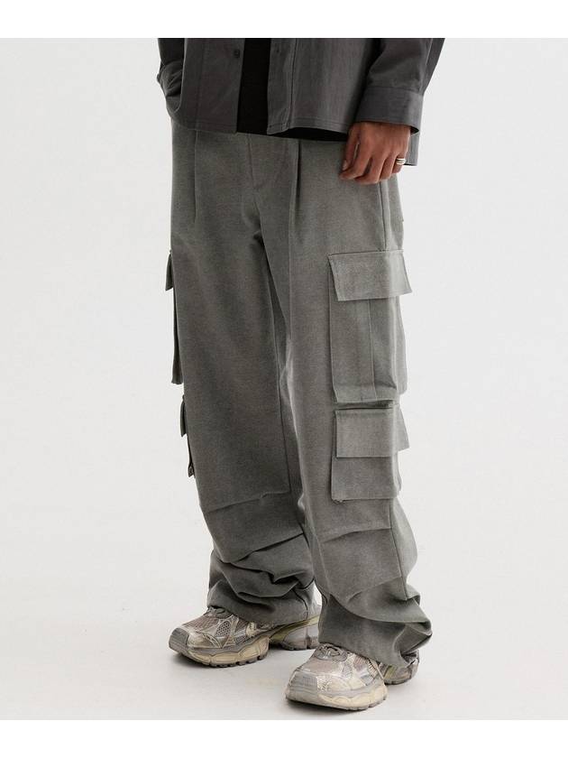 Pigment Dyed String Work Pants Khaki Gray - THEN OUR - BALAAN 2