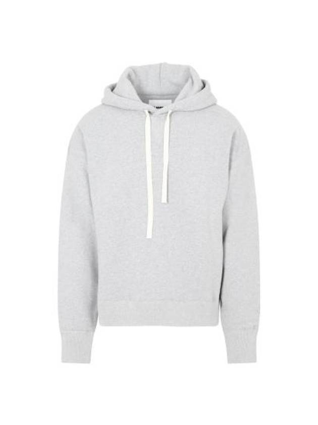 Drawstring Cotton Hoodie Powder Green - JIL SANDER - BALAAN 2