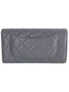 Classic Caviar Long Wallet Gray AP0241 B10583 NR652 - CHANEL - BALAAN 2