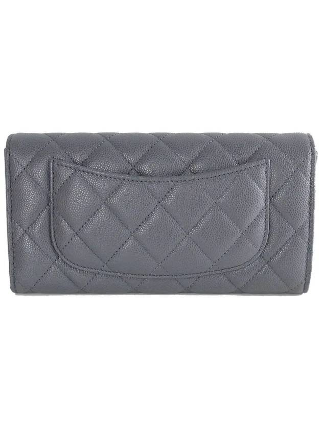 Classic Caviar Long Wallet Gray AP0241 B10583 NR652 - CHANEL - BALAAN 2