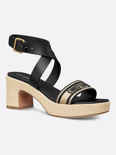 Dway Sandal Heels Black - DIOR - BALAAN 2