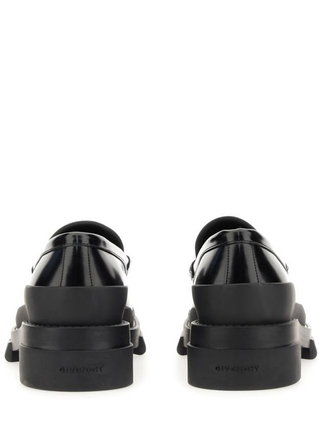 Terra Leather Loafers Black - GIVENCHY - BALAAN 2