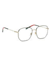 Eyewear Metal Geometric Multi-Angle Eyeglasses - GUCCI - BALAAN 1