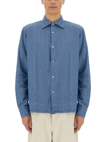 DENIM "WEST" SHIRT - ASPESI - BALAAN 1