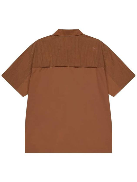 OG Core Color Block Short Sleeve Shirt Brick - OFFGRID - BALAAN 2