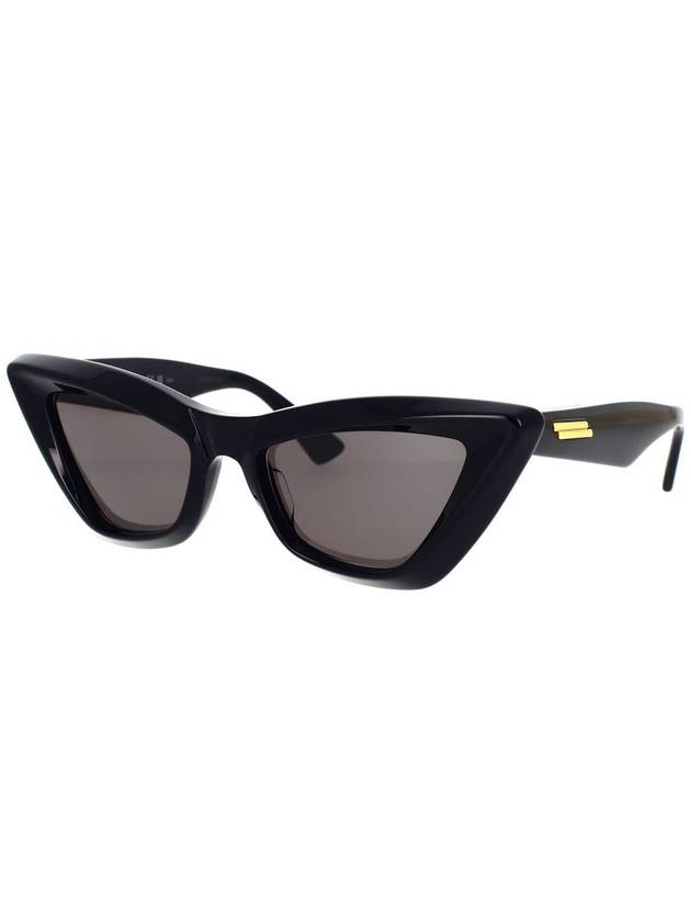 Eyewear BV1101S 001 Cat Eye Frame Sunglasses Black - BOTTEGA VENETA - BALAAN 3