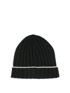 Cashmere Logo Beanie Black - BRUNELLO CUCINELLI - BALAAN 2