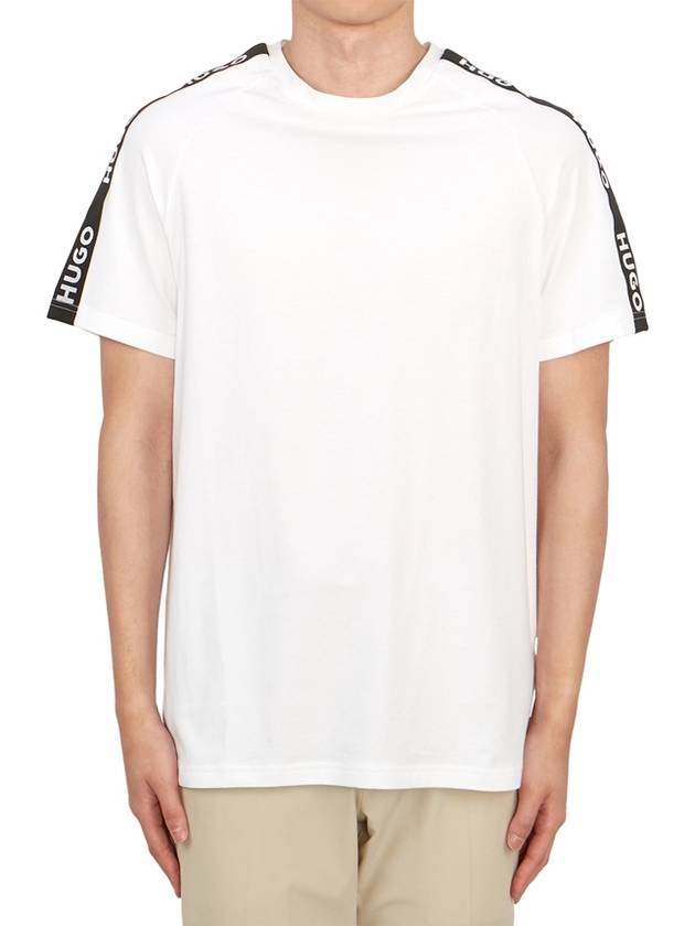 Logo Cotton Short Sleeve T-shirt White - HUGO BOSS - BALAAN 2