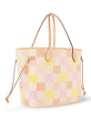 Neverfull MM Tote Bag Peach - LOUIS VUITTON - BALAAN 4