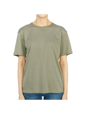 Perfect Short Sleeve T-Shirt Green - THEORY - BALAAN 1