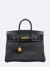 black tote bag - HERMES - BALAAN 2