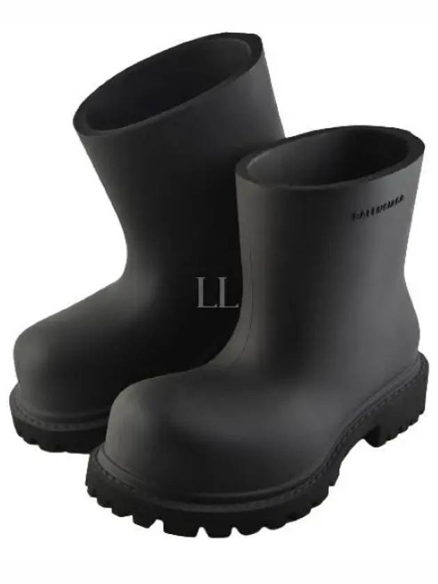 Steroid Rain Boots Black - BALENCIAGA - BALAAN 2