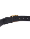 BB Logo Leather Belt Black - BALENCIAGA - BALAAN 7