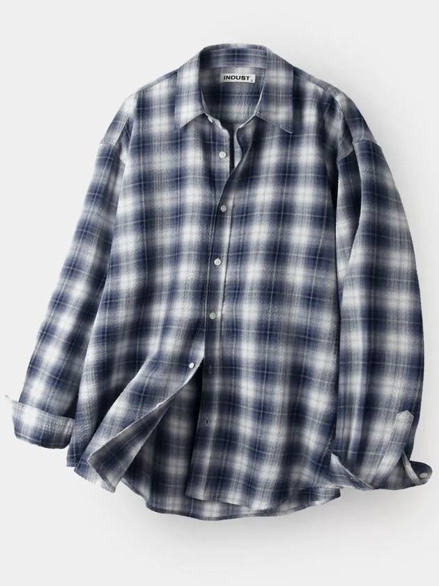 Prime check shirt navy - INDUST - BALAAN 3