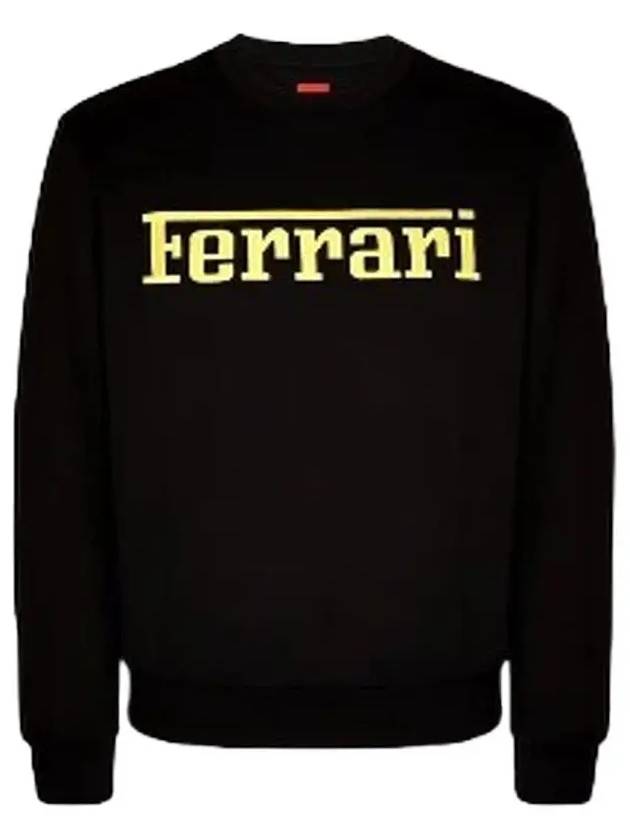 46953 01 Logo Crew Neck Sweatshirt - FERRARI - BALAAN 1