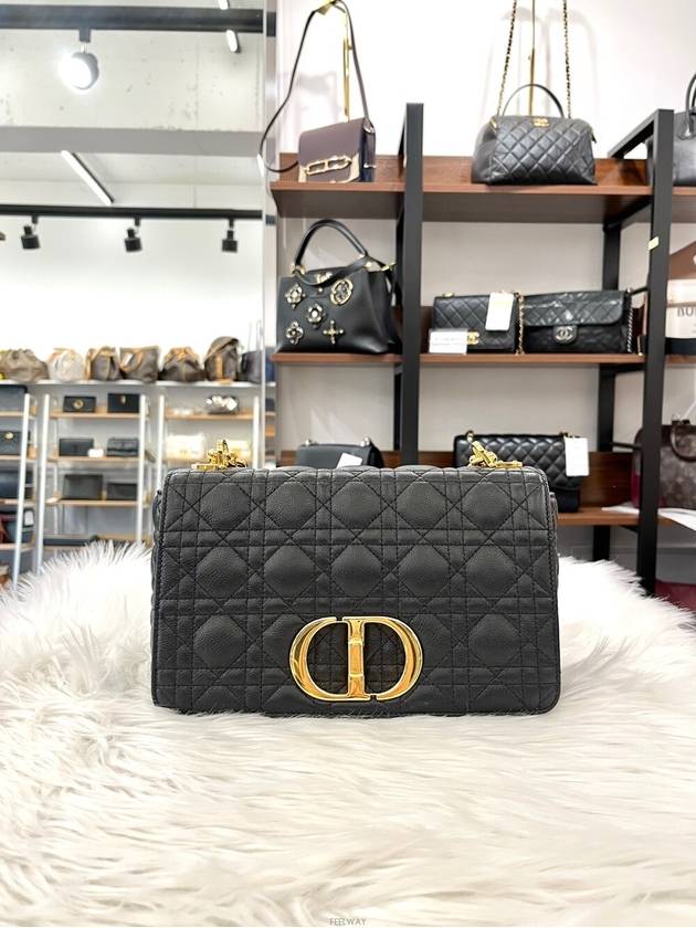 Daol Sangin Branch Caro Bag Medium Black M9242 Condition A 24 years - DIOR - BALAAN 1