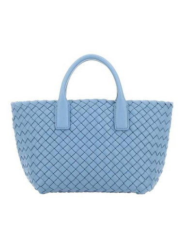 Kabat Mini Tote Bag Blue - BOTTEGA VENETA - BALAAN 1