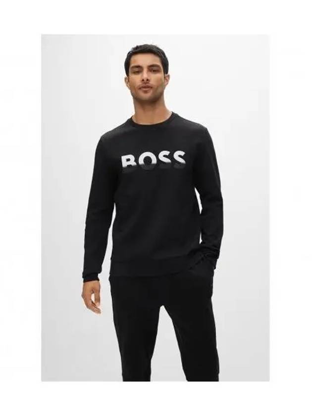 Color block logo sweatshirt 50477043 002 - BOSS - BALAAN 1