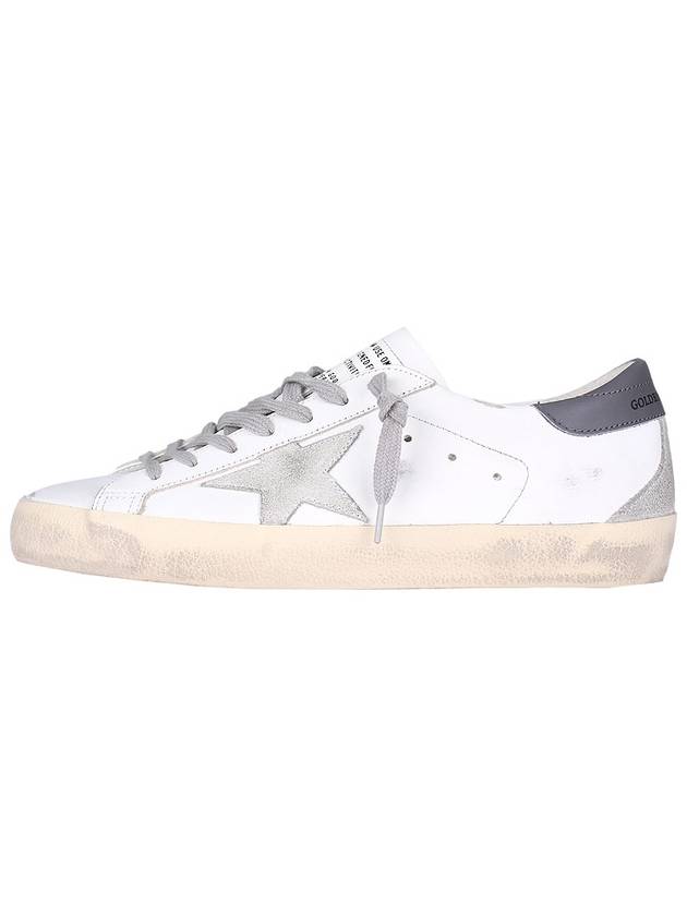 Superstar Grey Tab Low Top Sneakers White - GOLDEN GOOSE - BALAAN 4