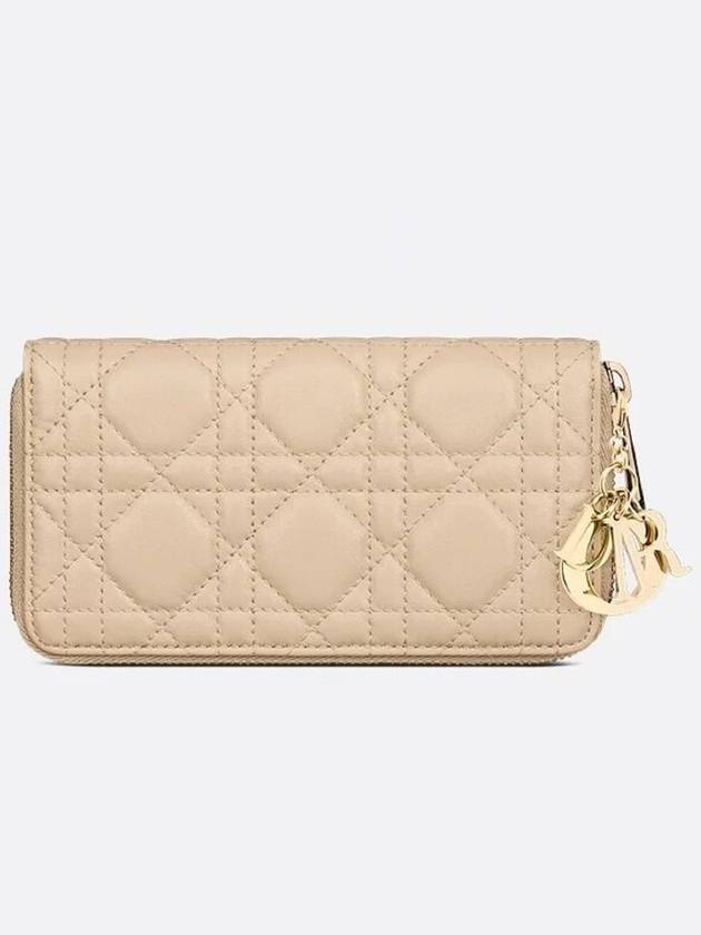 S6024ONMJ 51U Lady Dior Medium Zipper Wallet - DIOR - BALAAN 5