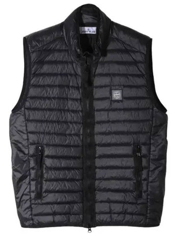 Loom Weven Chambers Recycled Nylon Down Vest Packable Men s - STONE ISLAND - BALAAN 1