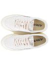 Medalist Leather Low Top Sneakers White - AUTRY - BALAAN 4